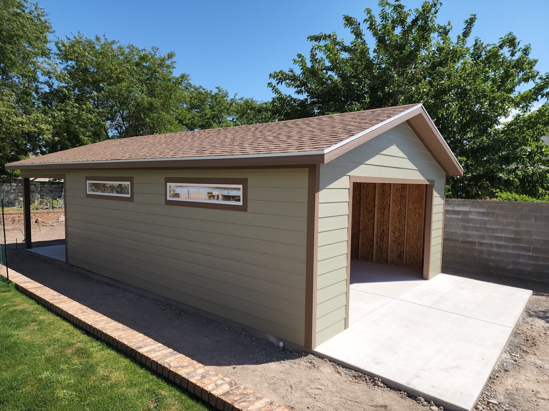 New Garage — Salt Lake City, UT — Kong Sheds