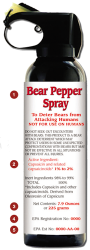 Bear Pepper Spray