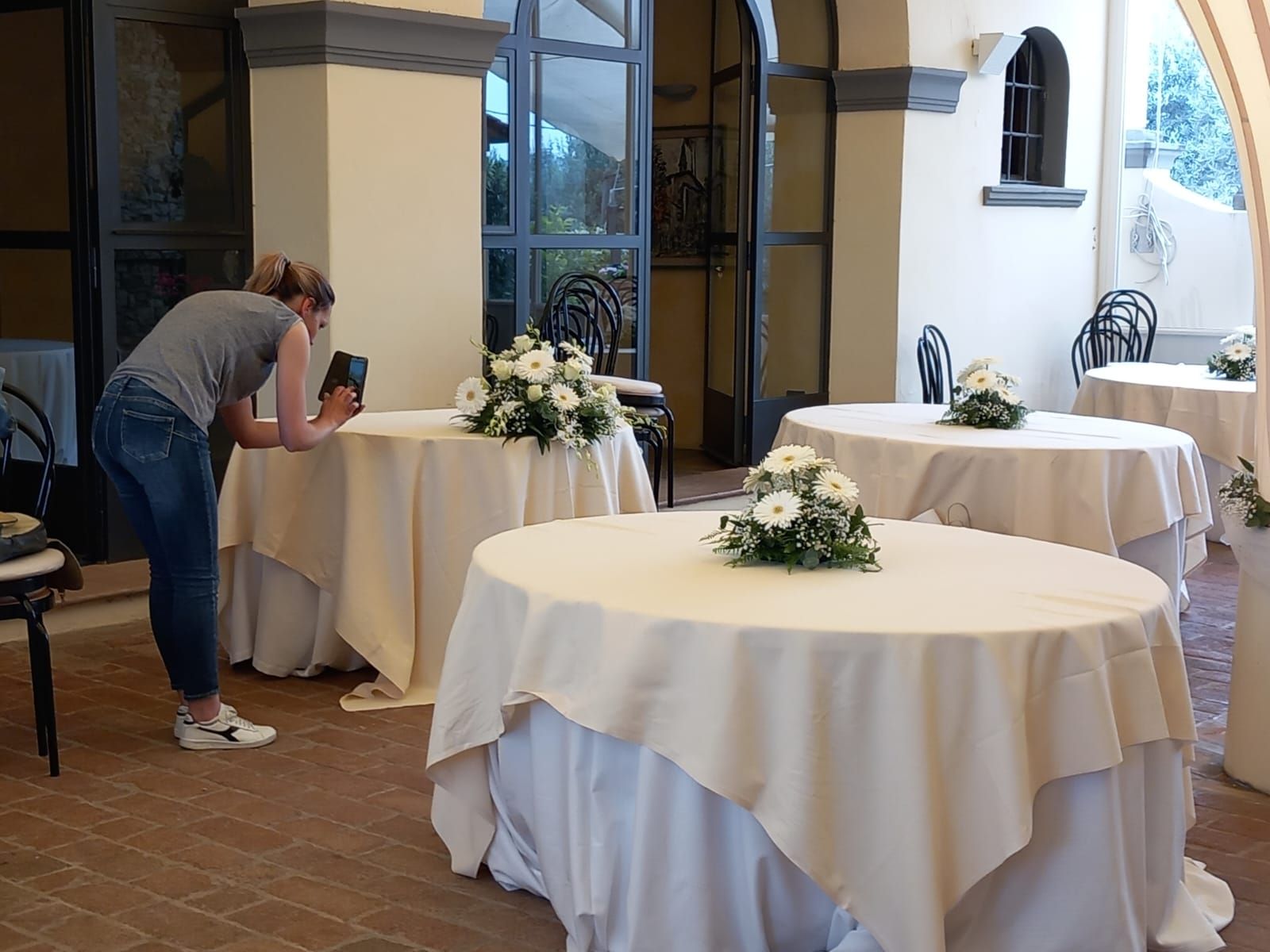 allestimento matrimonio tavoli