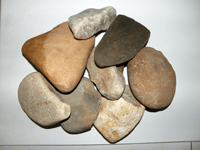 Brown 4 inch -6 inch Stone, Newport News, VA