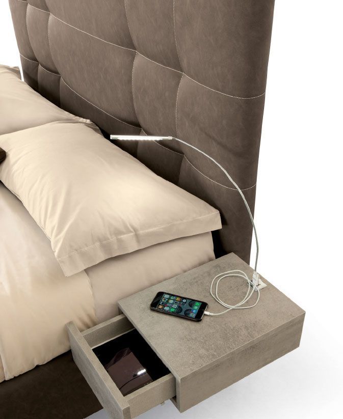 letto calipso particolare comodini