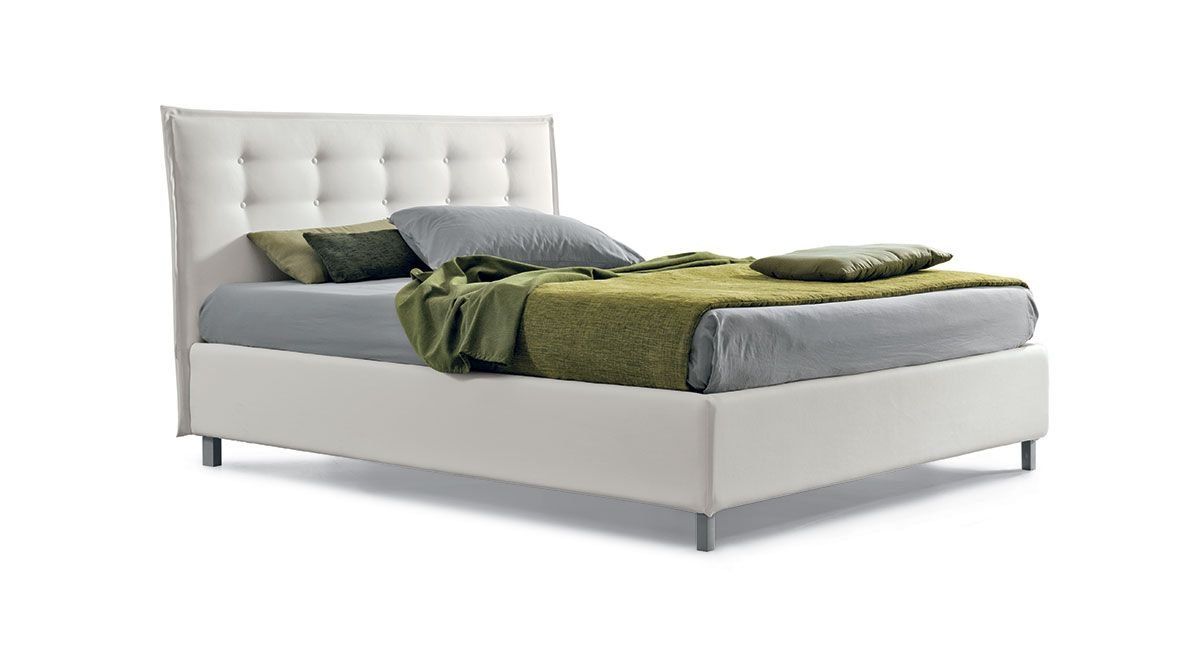 letto beatrice matrimoniale bianco