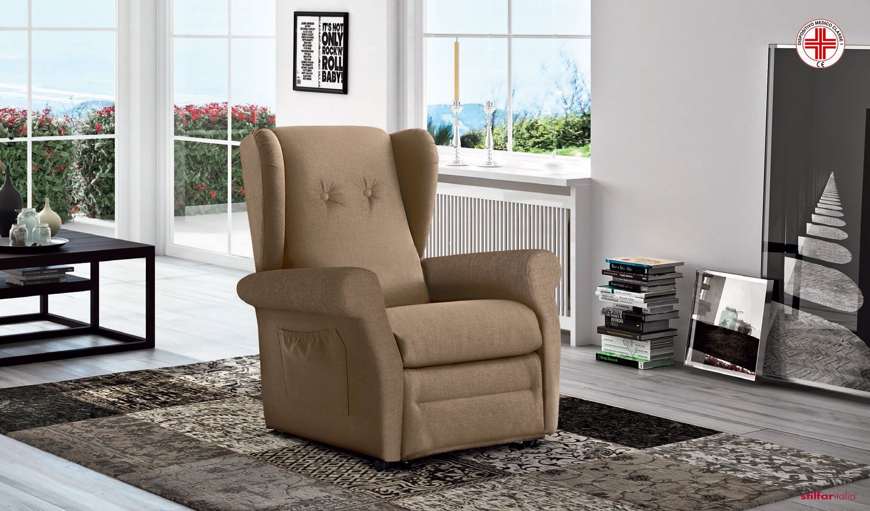 poltrona cannella