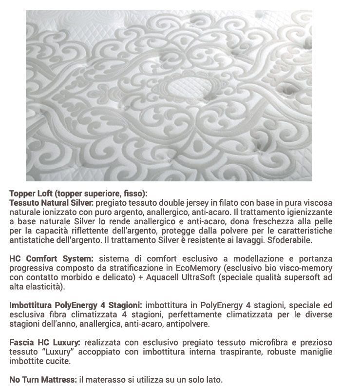 materasso imperiale fodera esterna