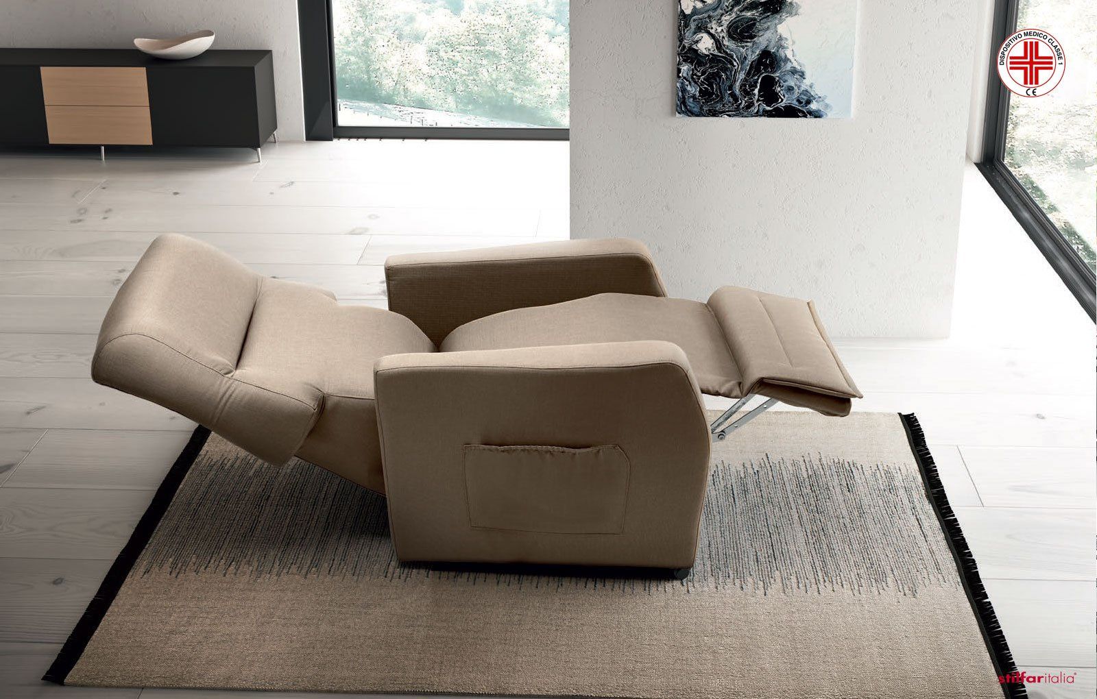 poltrona margherita movimento relax