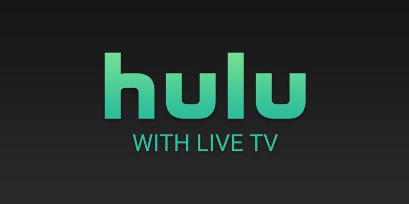 Hulu logo with gradient teal letters, 
