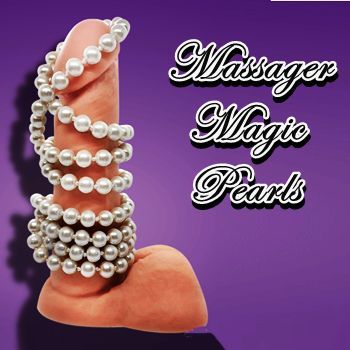 Colar de pérolas massageador peniano masturbador cordao sex shop exotic house em fortaleza