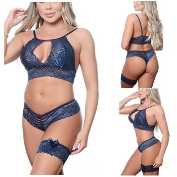 conjunto lingeries calesson cropped renda sex shop exotic house em fortaleza