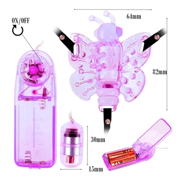 butterfly borboleta magica vibrador estimulador calcinha vibratoria sex shop exotic house em fortaleza