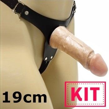 kit cinta e protese penis strapless sex shop exotic house fortaleza