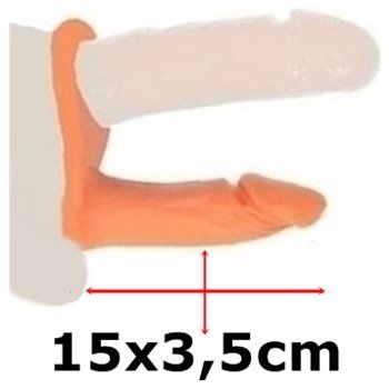 penis de borracha consolo  dildo falo penetrador clone protese com anel companheiro dupla penetração sex shop exotic house em fortaleza