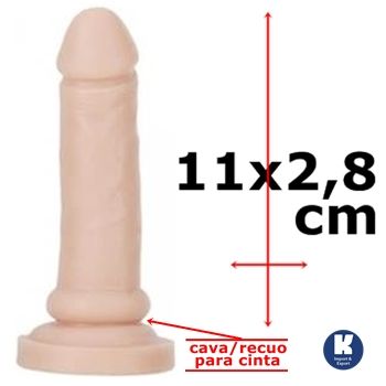protese penis dildo falo penetrador clone k import com ventosa sex shop exotic house em fortaleza