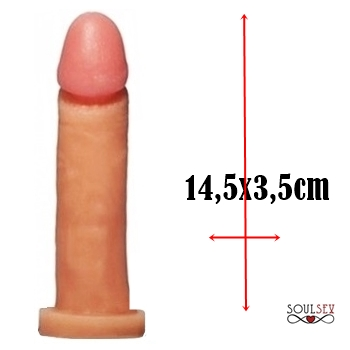 protese penis de borracha dildo penetrador clone falo consolo masculino sex shop exotic house em fortaleza