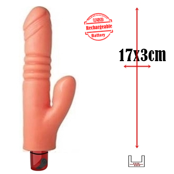 Protese penis de borracha com vibrador vibração dildo falo penetrador clone consolo sex shop exotic house em fortaleza