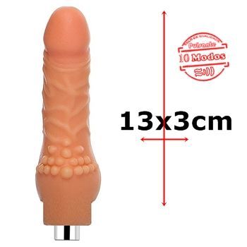 penis protese dildo clone de borracha com vibrador recarregavel sex shop exotic house em fortaleza