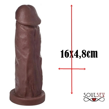 protese penis de borracha dildo penetrador clone falo masculino sex shop exotic house em fortaleza