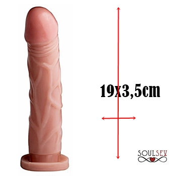 protese penis de borracha dildo penetrador clone falo consolo masculino sex shop exotic house em fortaleza