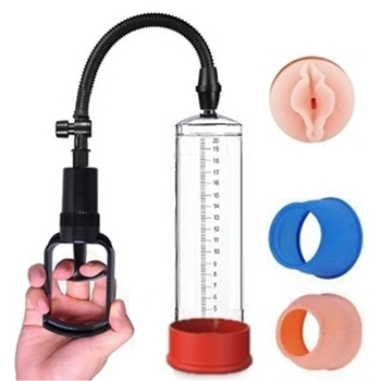 bomba peniana desenvolvedor de penis aparelho de sucção manual sex shop exotic house em fortaleza