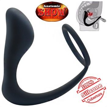 plug black estimulador de prostata com anel sex shop exotic hosue em fortaleza
