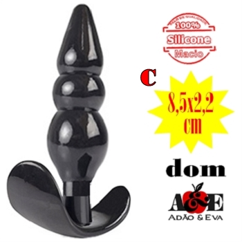 plug anal dom dilatador de silicone sex shop exotic house em fortaleza