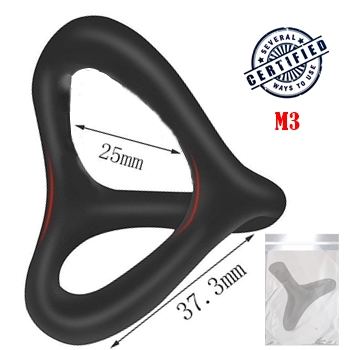 Anel retardador ejaculação triplo sex shop exotic house em fortaleza