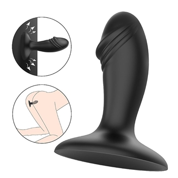 plug arno dilatador anal penis silicone black estimujlador de prostata sex shop exotic house em fortaleza
