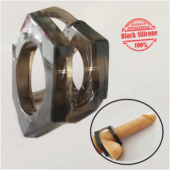 anel retadador duplo silicone black sex shop exotic house em fortaleza