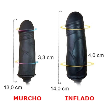 penis plug inflável silicone black sex shop exotic house em fortaleza