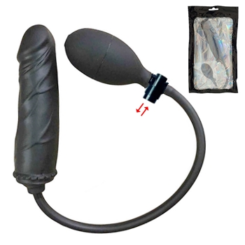 penis plug inflável silicone black sex shop exotic house em fortaleza