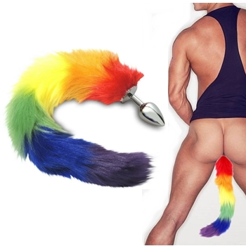 plug tail anal metalico aço dilatador rabo rabinho coelho raposa sex shop exotic house em fortaleza