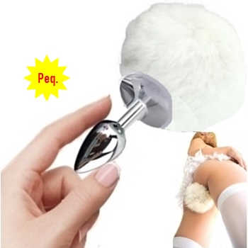 plug tail anal metalico aço dilatador rabo rabinho coelho raposa sex shop exotic house em fortaleza