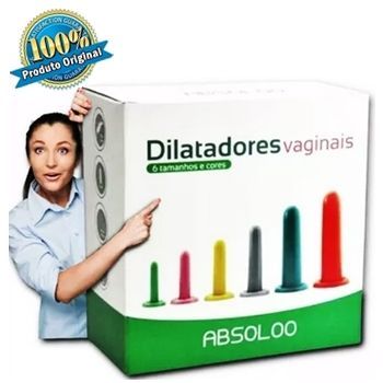 kit dilatador vaginal vaginismo dispaurenia original absoloo sex shop exotic house fortaleza