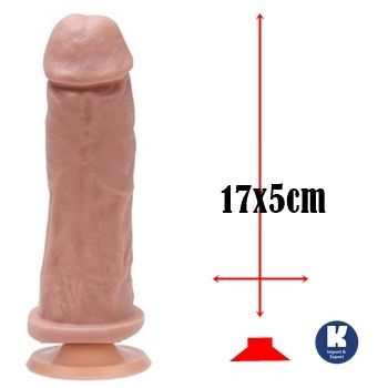 protese de penis de borracha com ventosa dildo falo penetrador clone consolo sex shop exotic house em fortaleza