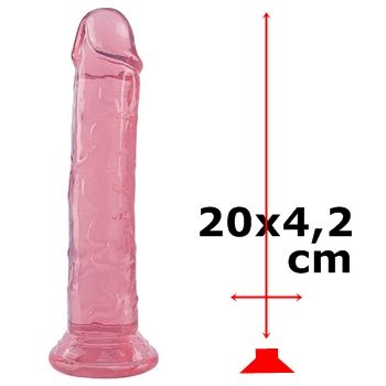 protede jelly dildo transparente penetrador sex shop exotic house em fortaleza
