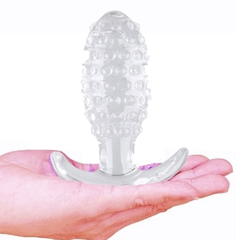 plug dilatador anal silicone transparente sex shop exotic house em fortaleza
