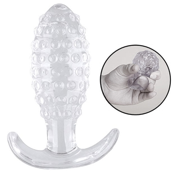 plug dilatador anal silicone transparente sex shop exotic house em fortaleza
