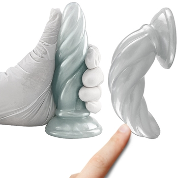 plug anal dilatador espiral silicone sex shop exotic house em fortaleza