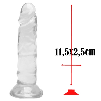 protese penis clone penetrador jelly dildo transparente sex shop exotic house em fortaleza