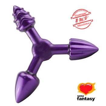 plug dilatador anal triplo sexy fantasy sex shop exotic house em fortaleza