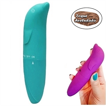 vibrador golfinho ponto g aveludado sex shop exotic house em fortaleza 