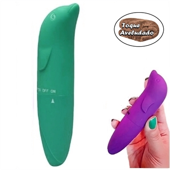 vibrador golfinho ponto g aveludado sex shop exotic house em fortaleza 