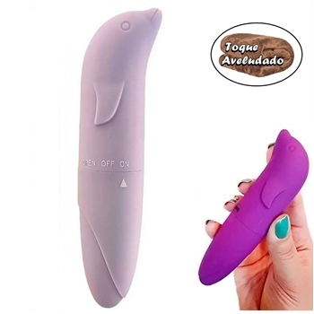 vibrador golfinho ponto g aveludado sex shop exotic house em fortaleza 