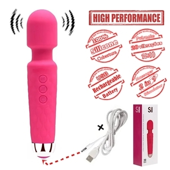 Vibrador Massageador Varinha Mágica sex shop ecotic house em fortaleza