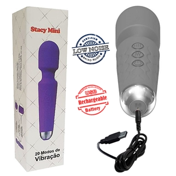 vibrador massageador varinha magica recarregavel sex shop exotic house em fortaleza