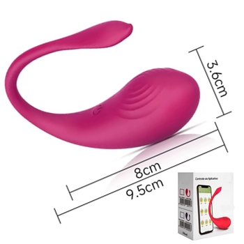 vibrador estimulador  de calcinha butterfly APP  egg usb por aplicativo sex shop exotic house em fortaleza
