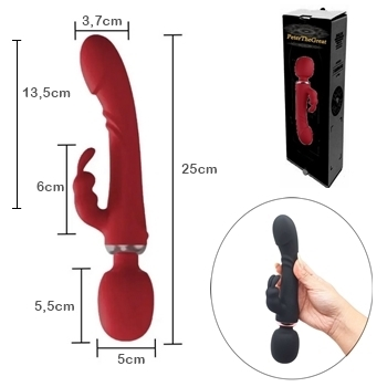 vibrador massageador rabbit varinha magica ponto g clitoris multi função sex shop exotic house em fortaleza
