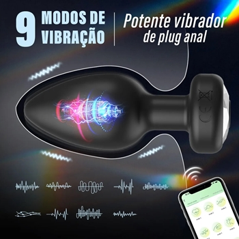 plug anal estimulador de prostata vibrador dilatador app control recarregavel sex shop exotic house em fortaleza
