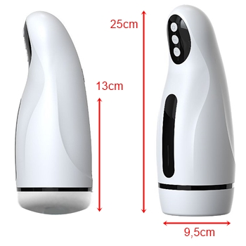 AirSuction Eletronic Masturbation Cup Fire Three Generation flash light sex shop exotic house em fortaleza
