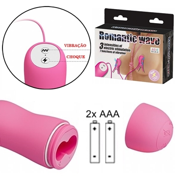 romatic wave baile estimulador de mamilos eletro choque vibrador baile sex shop exotic house em fortaleza
