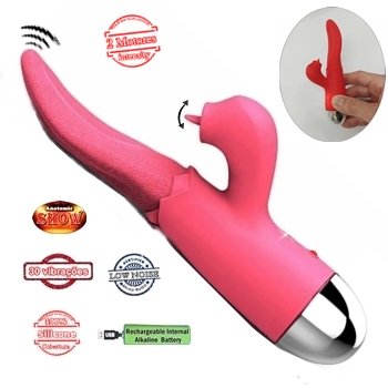 vibrador estimulador tongue lingua bionica sex shop exotic house em fortaleza